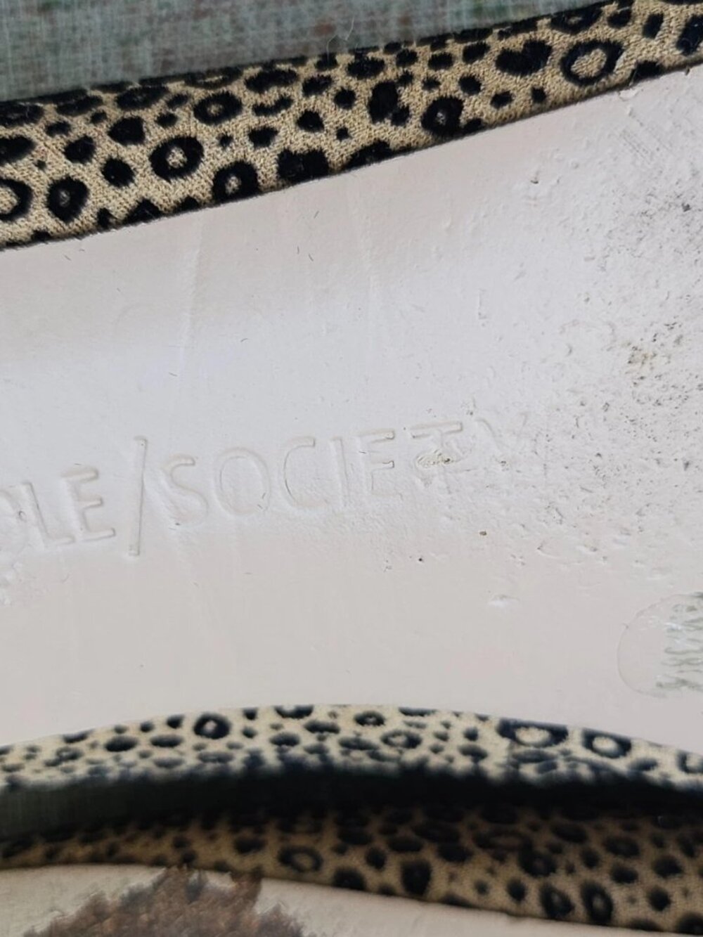 Sole Society Loafer Shoes Flat SO-HADLEE Tassel Bow Leather/Textile Size 8M 38.5 - Picture 10 of 12